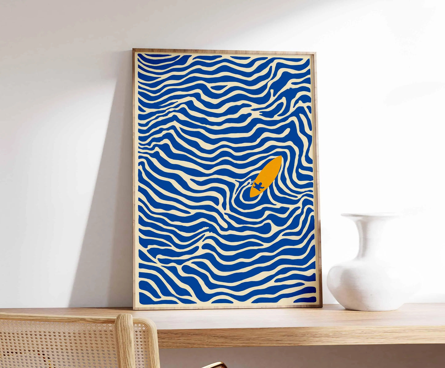 Surfing Poster, Beach Wall Art, Surf Print, Ocean Wave Poster